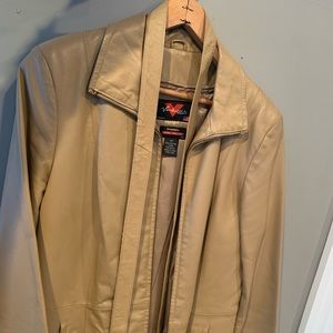 Verducci women’s leather jacket vintage 80s